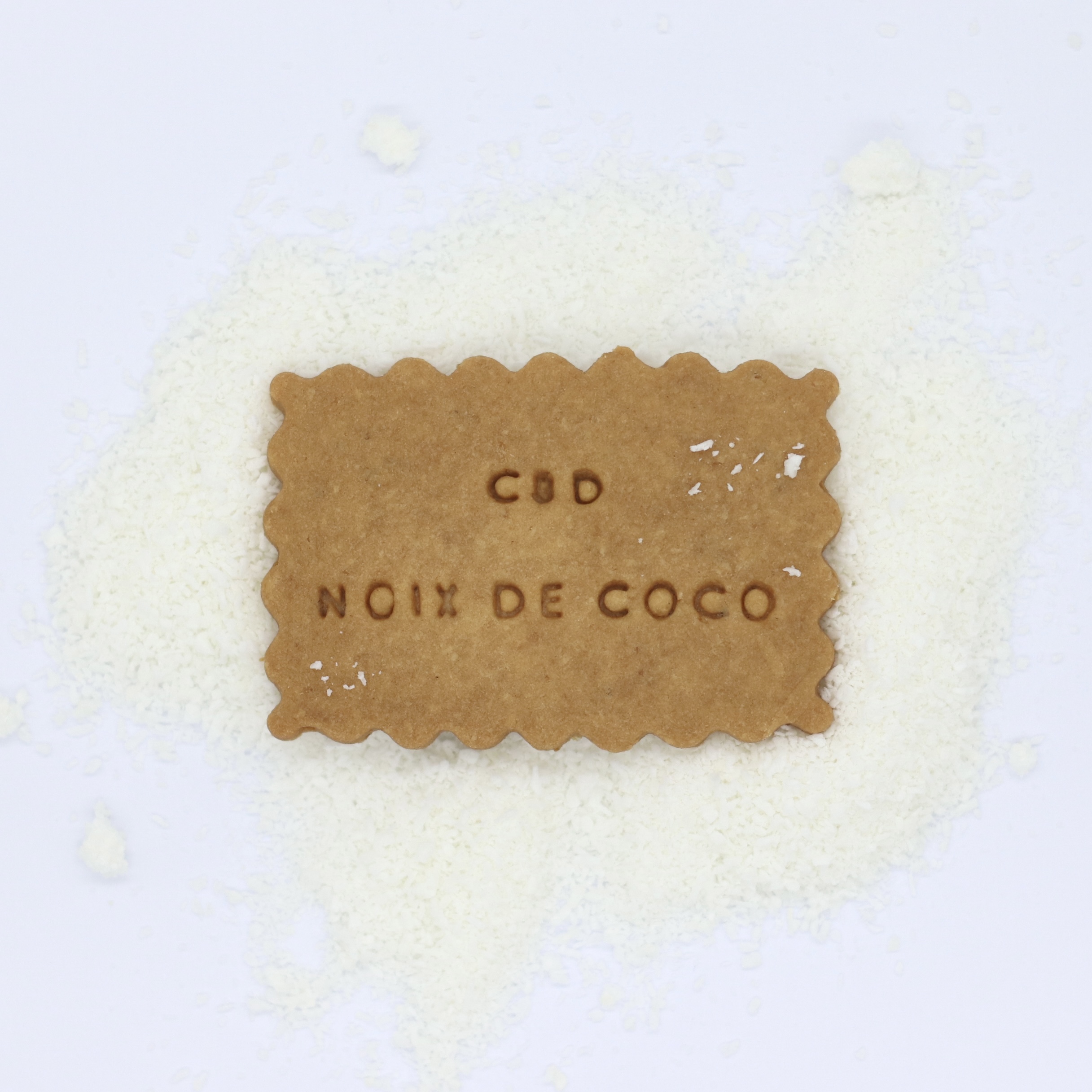 Biscuits CBD/noix de coco à personnaliser
