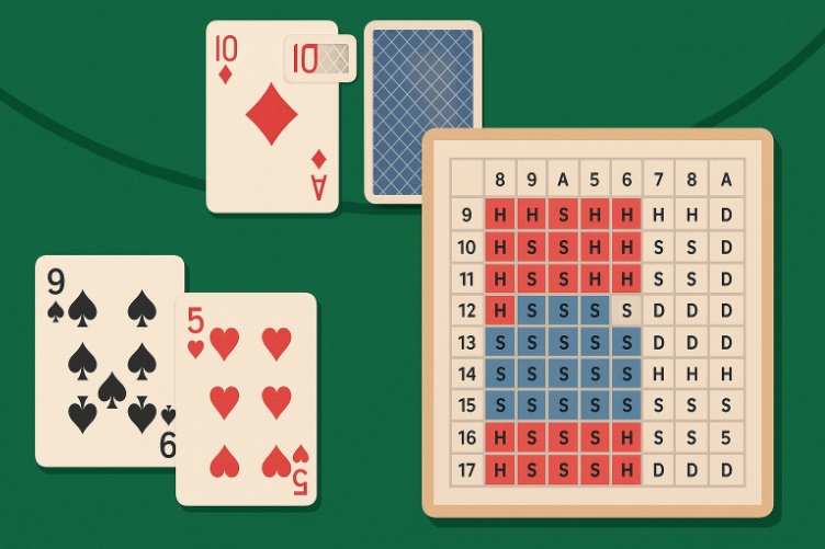 Tableaux de stratégie au blackjack : en valent-ils toujours la peine en 2025 ?